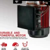 1 HP Electric Chicken Plucker, Stainless Steel, 120VAC, 800W, 280 RPM, 20-Inch Drum, 92 Soft Fingers