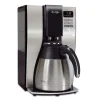 10-Cup Programmable Coffee Maker With Thermal Carafe And Strong Brew Selector