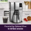 10-Cup Programmable Coffee Maker With Thermal Carafe And Strong Brew Selector