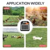 ANDMON Solar Electric Fence Charger, 10 Miles, 0.16J, Day/Night Mode - MINI160