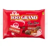 100 Grand Fun Size Halloween Chocolate Candy Bars, Halloween Candy Bulk, Crispy Crunchies and Milk Chocolate with Rich C