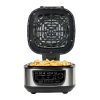 12-in-1 Grill And Air Fryer Combo, 6-Qt, 1550W, Stainless Steel