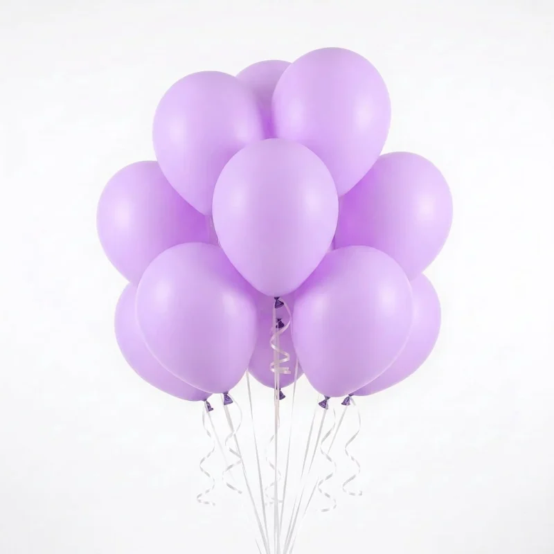 12" Purple Latex Balloons, 15 Pieces, by Way To Celebrate
