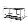 Extra Large 120 Gallon Reptile Terrarium 48 in x 24 in x 24 in