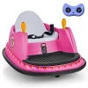 12V Toddler Battery Powered Bumper Car With Dual Joysticks And 360 Degree Spin