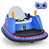12V Toddler Battery Powered Bumper Car With Dual Joysticks And 360 Degree Spin