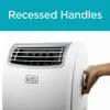 BLACK+DECKER 14,000 BTU Portable Air Conditioner With Heat And Remote Control, White