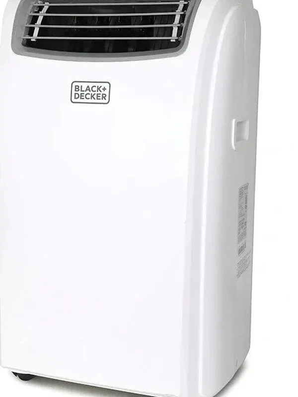 BLACK+DECKER 14,000 BTU Portable Air Conditioner With Heat And Remote Control - White