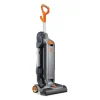 15-Inch Commercial Upright Vacuum Cleaner For Carpet And Hard Floors - Gray
