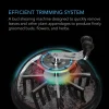 16in Bud Leaf Bowl Trimmer With Stainless Steel Blades