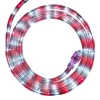 18 ft. LED Warm White Rope Light Kit, 216 Lights, Connectable Ready-to-Install Christmas Decorative Party Lighting, Moun