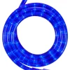 18 ft. LED Warm White Rope Light Kit, 216 Lights, Connectable Ready-to-Install Christmas Decorative Party Lighting, Moun