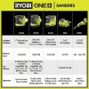 RYOBI 18V ONE+ 1/4 Sheet Sander Kit