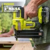 RYOBI 18V ONE+ AirStrike 18GA Brad Nailer Kit - P321 with 4.0 Ah Battery and Charger