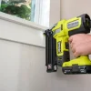 RYOBI 18V ONE+ AirStrike 18GA Brad Nailer Kit - P321 with 4.0 Ah Battery and Charger