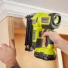 RYOBI 18V ONE+ AirStrike 18GA Brad Nailer Kit - P321 with 4.0 Ah Battery and Charger