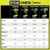 RYOBI 18V ONE+ 3/8" Cordless Drill/Driver Kit With 1.5Ah Battery And Charger