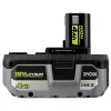 RYOBI 18V ONE+ 4Ah & 6Ah Lithium High Performance Battery 2-Pack