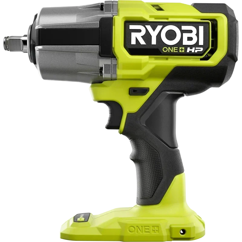 RYOBI 18V ONE+ HP Brushless 4-Mode 1/2" High Torque Impact Wrench Kit - 1,170 ft-lbs. Breakaway Torque