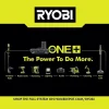 RYOBI 18V ONE+ Reciprocating Saw - 1" Stroke Length and 3,400 SPM