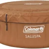 2-4 Person Inflatable Hot Tub With 120 Air Jets And Insulated Cover
