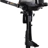 2.6 HP 4-Stroke Outboard Motor With Short Shaft, Black