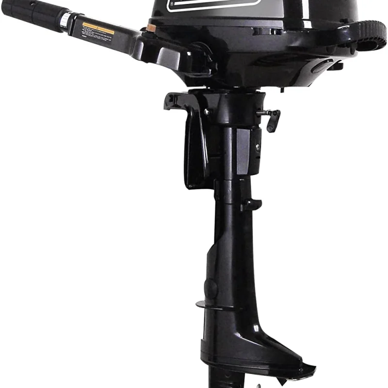 2.6 HP 4-Stroke Outboard Motor With Short Shaft, Black