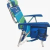 Tommy Bahama 2-Pack Backpack Beach Chairs With Storage Pouch And Towel Bar - 8 Positions, 250 Lbs