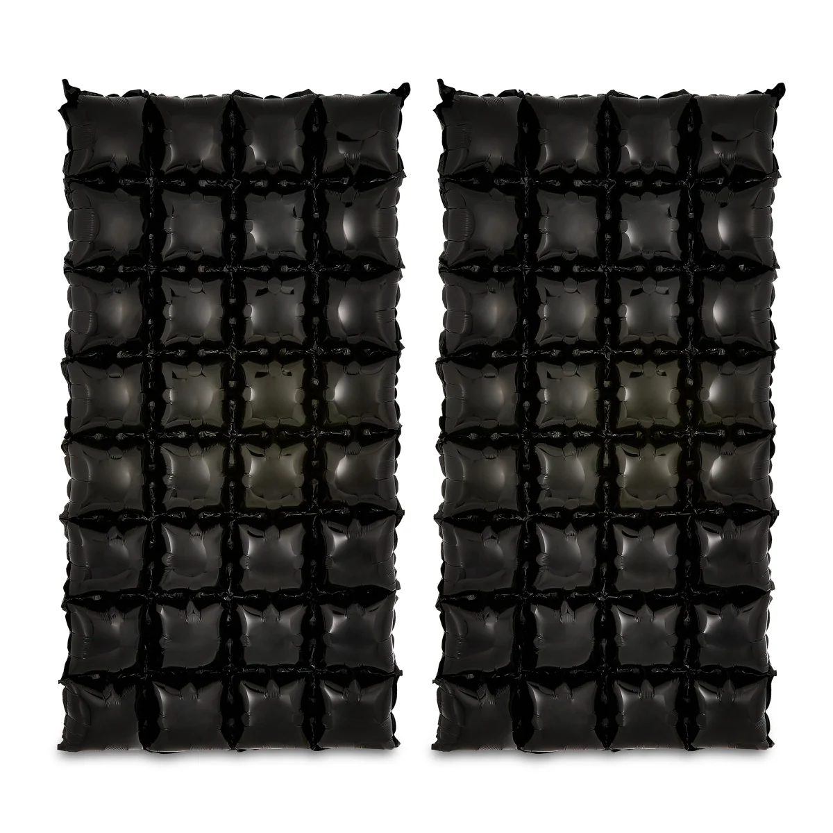 2 Count Foil Balloon Backdrops, Black, by Way To Celebrate