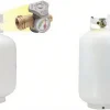 20 lb Steel Propane Tank Cylinder With OPD Valve And Built-In Gauge