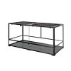 120 Gallon Extra Large Reptile Terrarium - 48 in x 24 in x 24 in