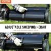 VEVOR Heavy Duty Steel 26 Inch Collector Push Lawn Sweeper