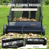 VEVOR Heavy Duty Steel 26 Inch Collector Push Lawn Sweeper