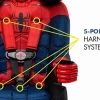 KidsEmbrace Marvel Spider-Man 2-in-1 Forward-Facing Booster Car Seat With LATCH - 2025