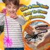 24Pcs Sticky Spider Web Party Favors Pack, 7.5 inches in Total Length, Halloween Party Favors, Gifts For Birthday, Goodi