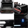24V 6-Wheel 4WD Kids' Ride-On Pickup Truck With Remote Control - Black