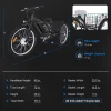 26 Inch Adult 3 Wheel Electric Tricycle With Basket, Fat Tires, 7 Speeds, 350W Motor, 36V 10Ah Battery - 0KT_3xfGu2r4etl