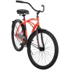 26-Inch Classic Beach Cruiser Comfort Bike - Red