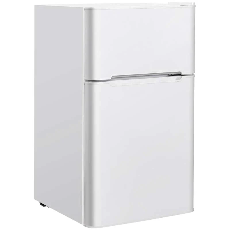 3.2 Cu. Ft. 2-Door Compact Refrigerator With Freezer - Black, Gray Or White