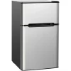 3.2 Cu. Ft. 2-Door Compact Refrigerator With Freezer - Black, Gray Or White