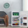 3.2 Cu. Ft. 2-Door Compact Refrigerator With Freezer - Black, Gray Or White