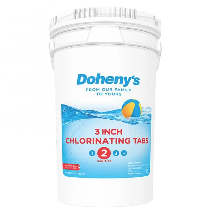 3-Inch Chlorine Tablets, 50 lb Bucket
