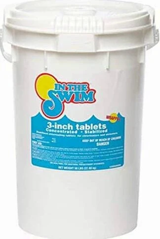 In The Swim 3 Inch Pool Chlorine Tablets 50 Lbs - C3050
