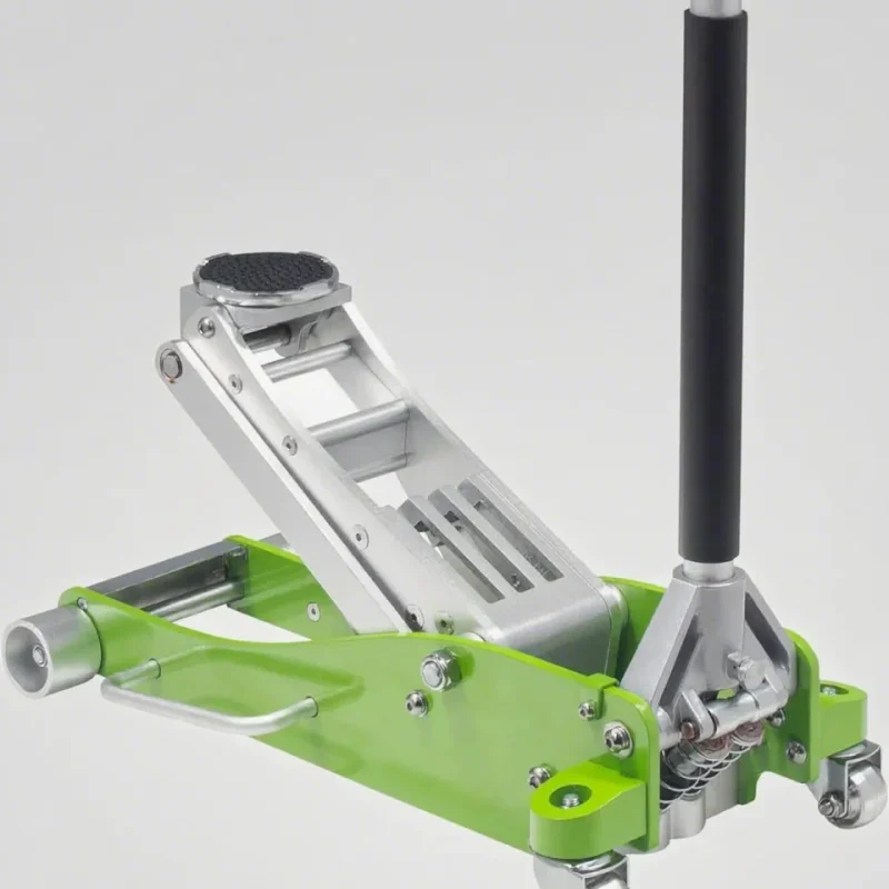 3 Ton Aluminum Floor Jack, 6000 lbs Capacity, Dual Pump Piston, 18-Inch Lift Height