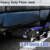 3 Ton Low Profile Hydraulic Floor Jack, 6000 lbs, 5.1-20 Lift Range