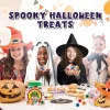30 Gummy Eyeballs, Spooky Halloween Eyeball Candy in 4 Flavors, Soft Gummies with Jelly Filling, Individually Wrapped, B