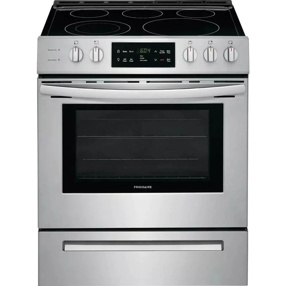 30 in. 5.0 cu. ft. Single Oven Electric Range - Stainless Steel