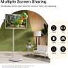 32-Inch Portable Rolling Touch Screen TV, 1080P FHD, Android 13, 8G RAM+128G Storage - SW3295T