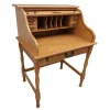 32in Mini Roll-Top Desk With Integrated USB Charging Port