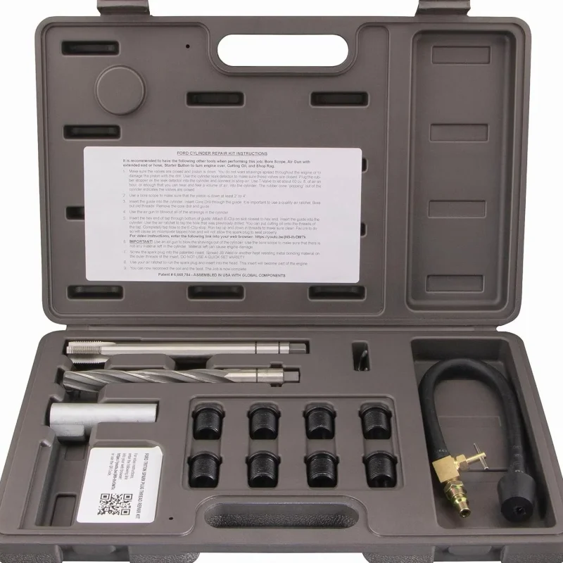 Cal-Van Tools Ford Triton Two Valve Spark Plug Thread Repair Kit - 38900